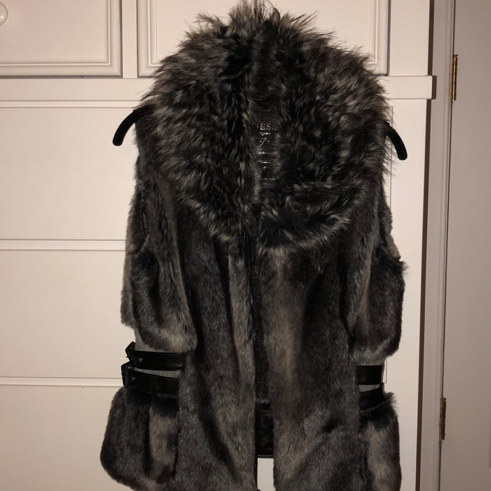 Guess Faux Fur Vest